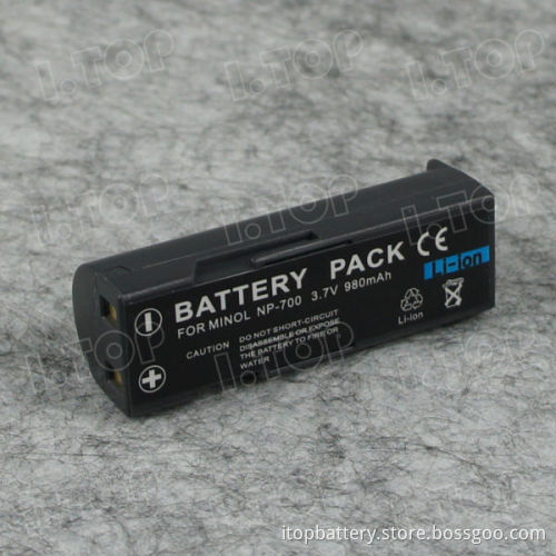 lithium-ion camera battery pack for Konica Minolta NP-700 with 980mAh, superior qulaity and good price